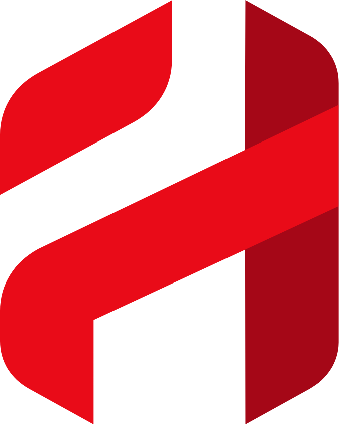 Logotipo gigante detras de seccion